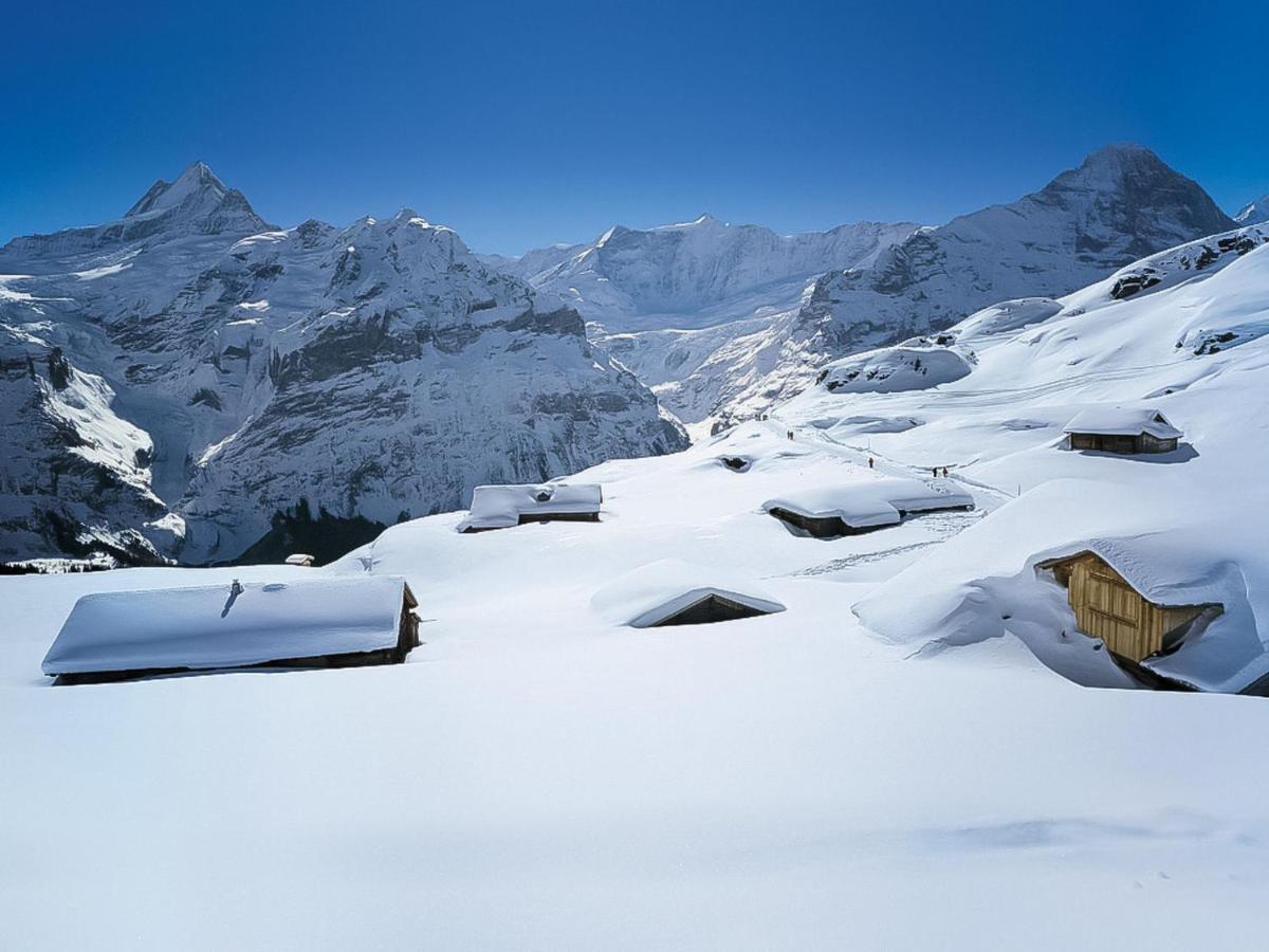 Apartment Chalet Abendrot Apartments-20 By Interhome Grindelwald Exterior foto